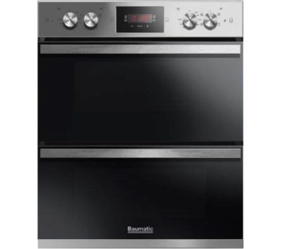 BAUMATIC BODM754X Electric Double Oven - Stainless Steel BAUMATIC BODM754X Electric Double Oven - Stainless Steel